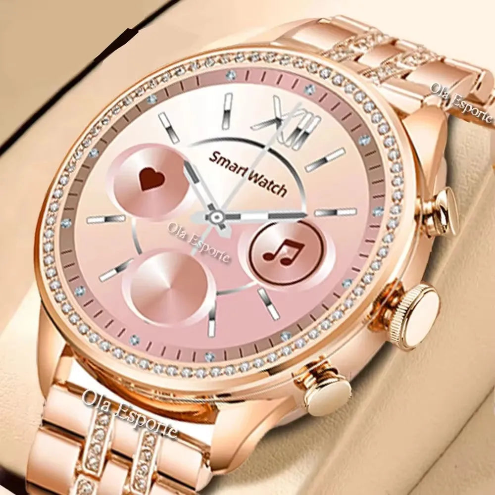 Ladies Smart Watch G9 Women Bluetooth Call Sport PPG+ECG SmartWatch for Women Gift