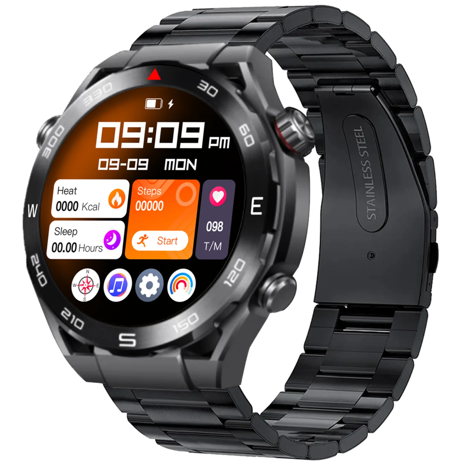 Smart Watch S10 Max Compass Resolving Direction Intelligent Remote Control Dual Strap Pairing iTrade.si