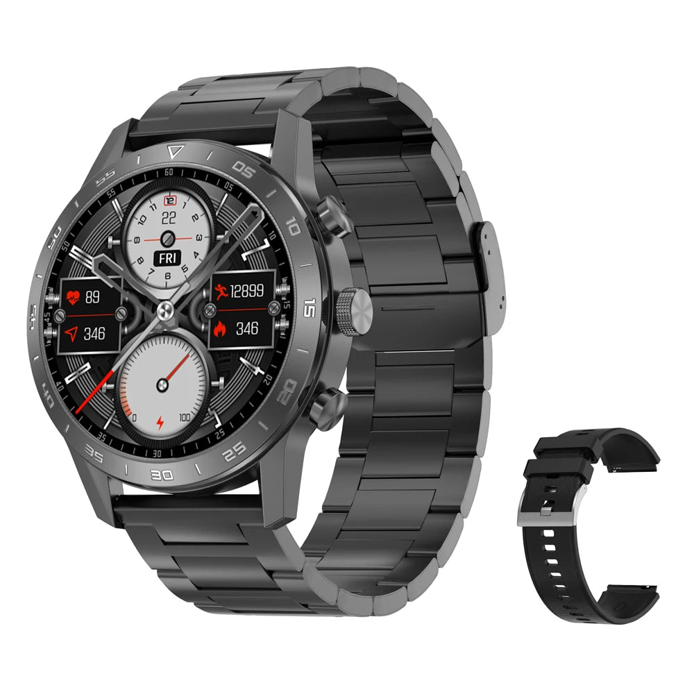 DT70 Smartwatch | 1.39'' HD, Wireless Charging, BT Call, IP68 Waterproof iTrade.si