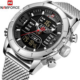 NAVIFORCE 9153 High-Quality Men's Quartz Hand Watch: Premium Stainless Steel Strap, Exquisite Craftsmanship iTrade.si