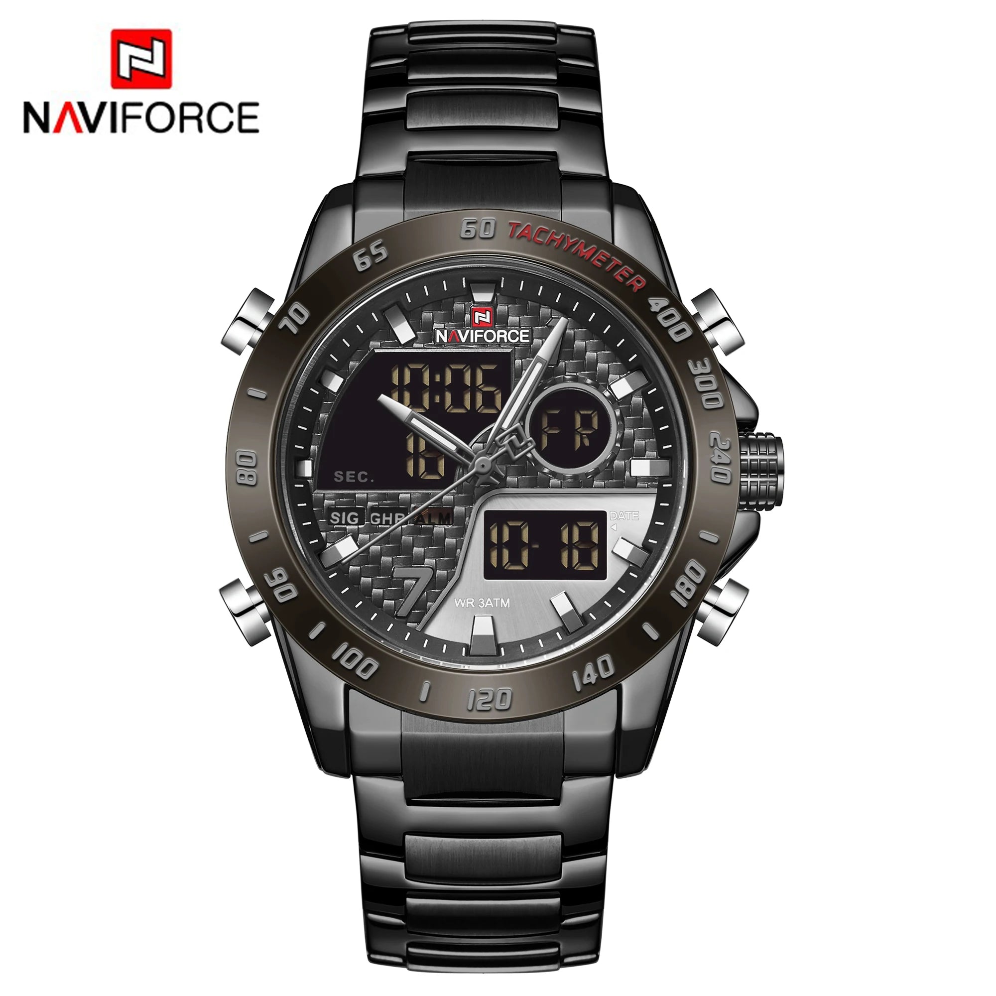 NAVIFORCE 9171 SBEBE Luxury Wrist Watch: Fashion, Sport Quartz, Male Watches – Reloj Navy Force Elegance iTrade.si