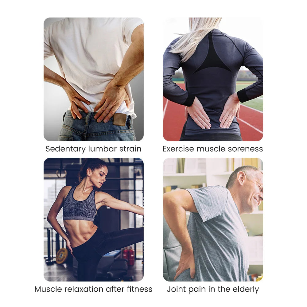 Portable Mini Fascia Massage Gun - Massage from a small massager for muscle stimulation, body relaxation, neck, and back; fitness equipment iTrade.si