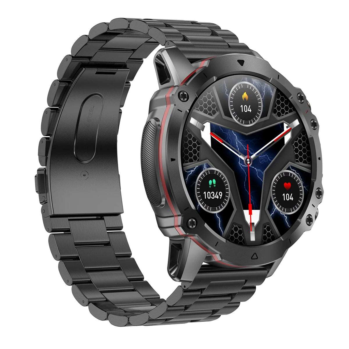 AK56 2023 Outdoor Sport Smartwatch | 1.43'' Round Screen, Health Monitoring, Waterproof iTrade.si