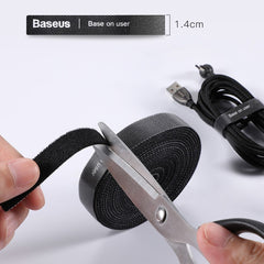 Baseus Rainbow Circle Velcro Straps to organizing cables 1m Gray (ACMGT-E0G)