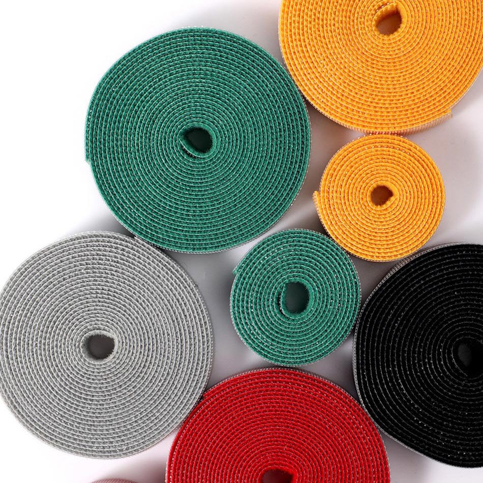 Baseus Rainbow Circle Velcro Straps to organizing cables 1m Gray (ACMGT-E0G)