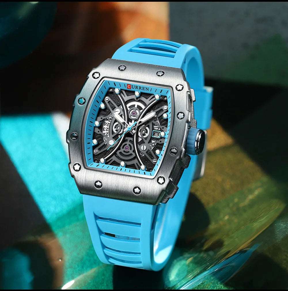 CURREN 8438 Luxury Quartz Men's Watch - Waterproof, Japanese Movement, Sporty & Fashionable Design iTrade.si