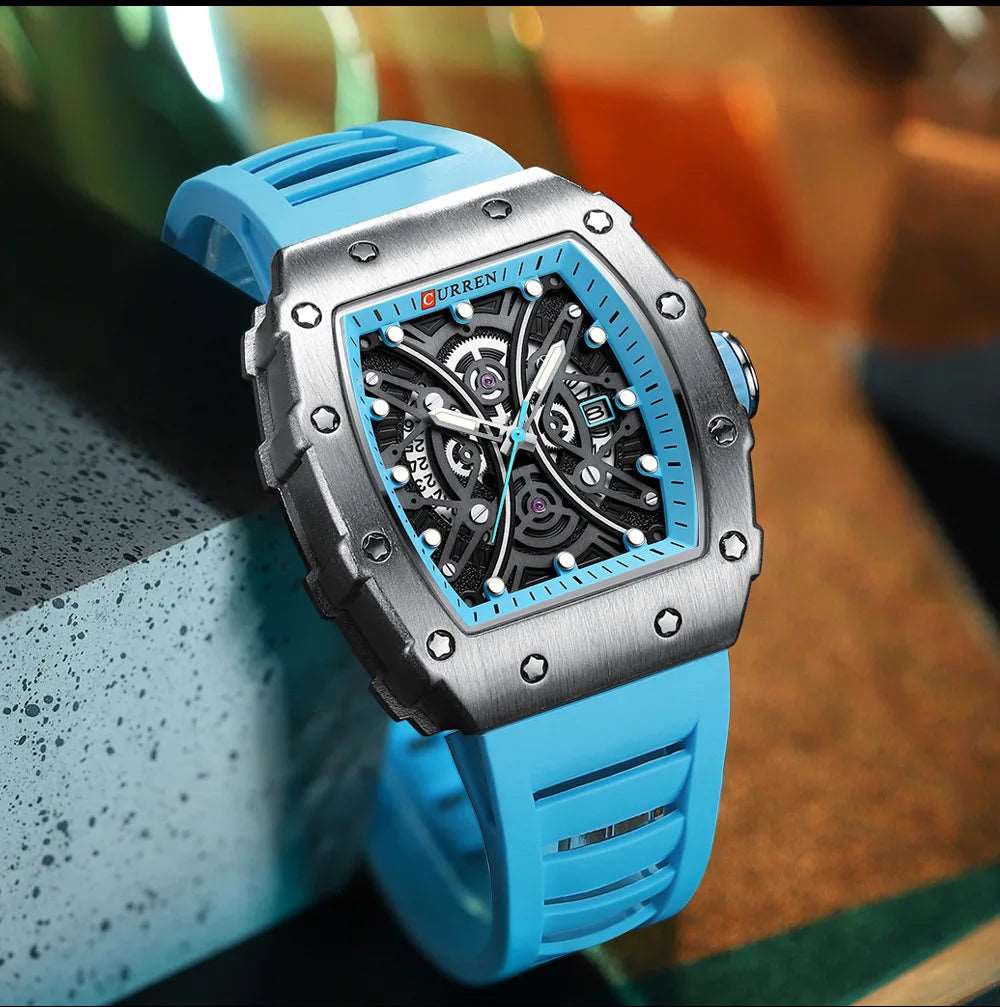 CURREN 8438 Luxury Quartz Men's Watch - Waterproof, Japanese Movement, Sporty & Fashionable Design iTrade.si