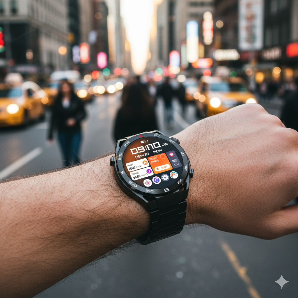 Smart Watch S10 Max Compass Resolving Direction Intelligent Remote Control Dual Strap Pairing