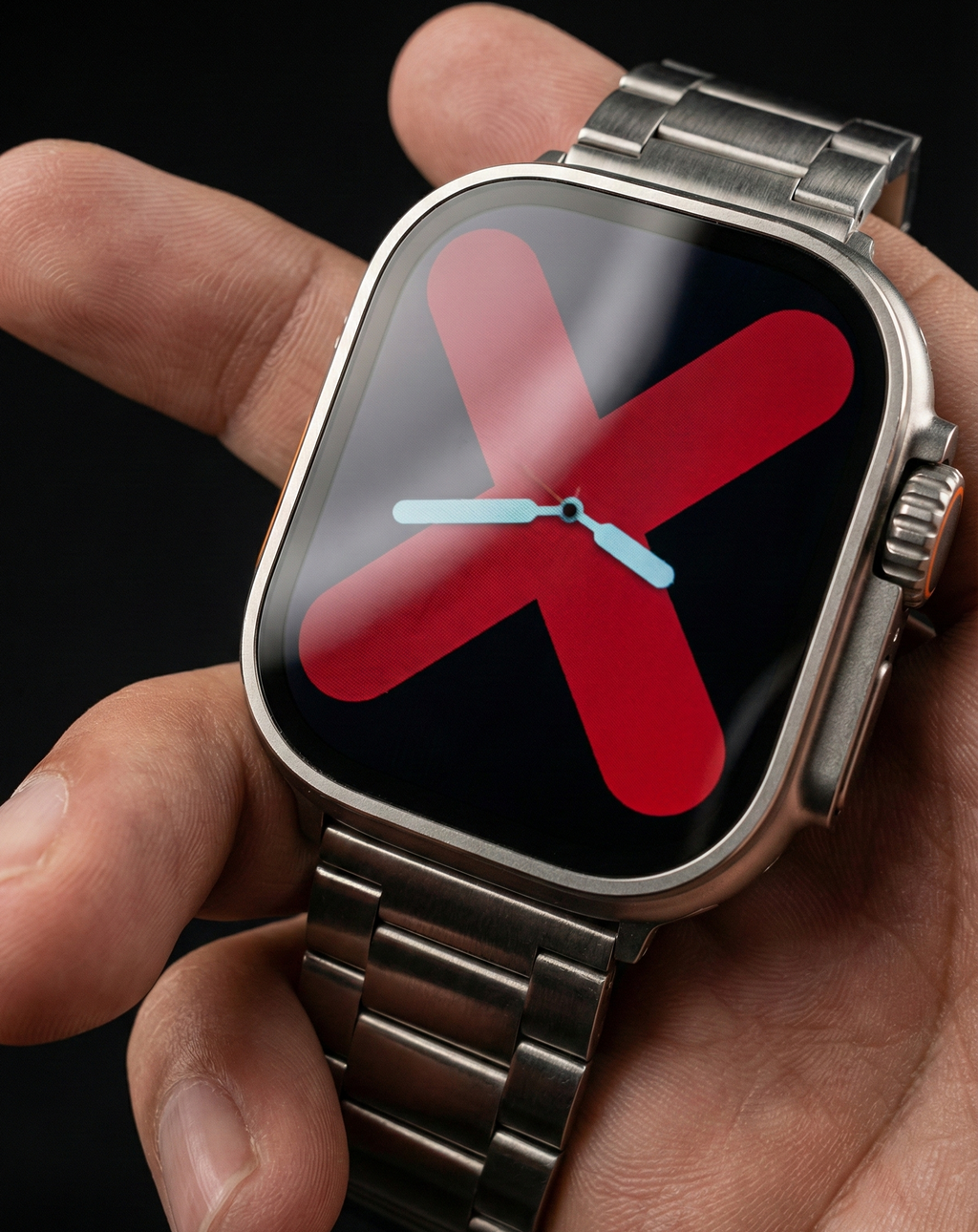 Pametna ura S100 Ultra | 2,2'' HD AMOLED zaslon, spremljanje EKG, zaščitna torbica