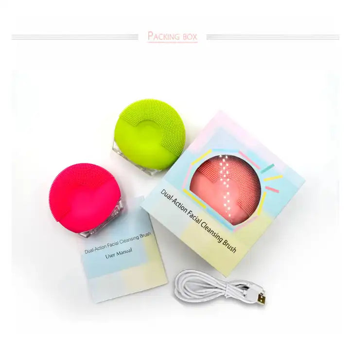 Silicone Brush Cleaning Device,Face Mini Wash Clean Health Beauty Products