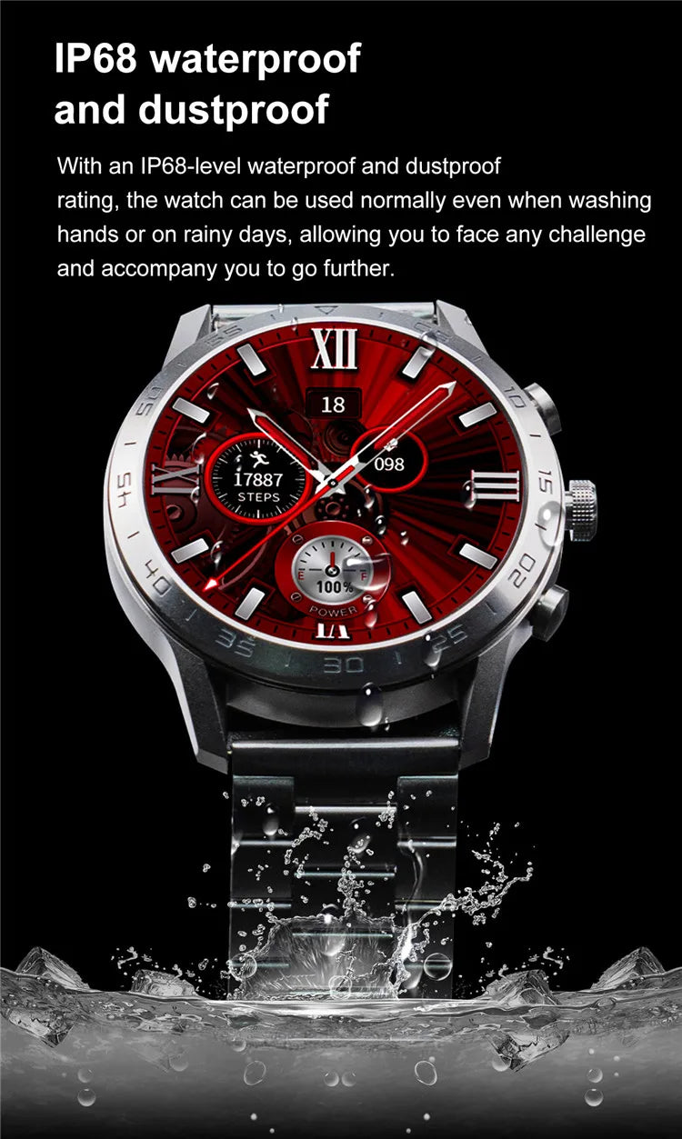 DT70 pametni sat | 1,39'' HD, bežično punjenje, BT poziv, IP68 vodootporan 