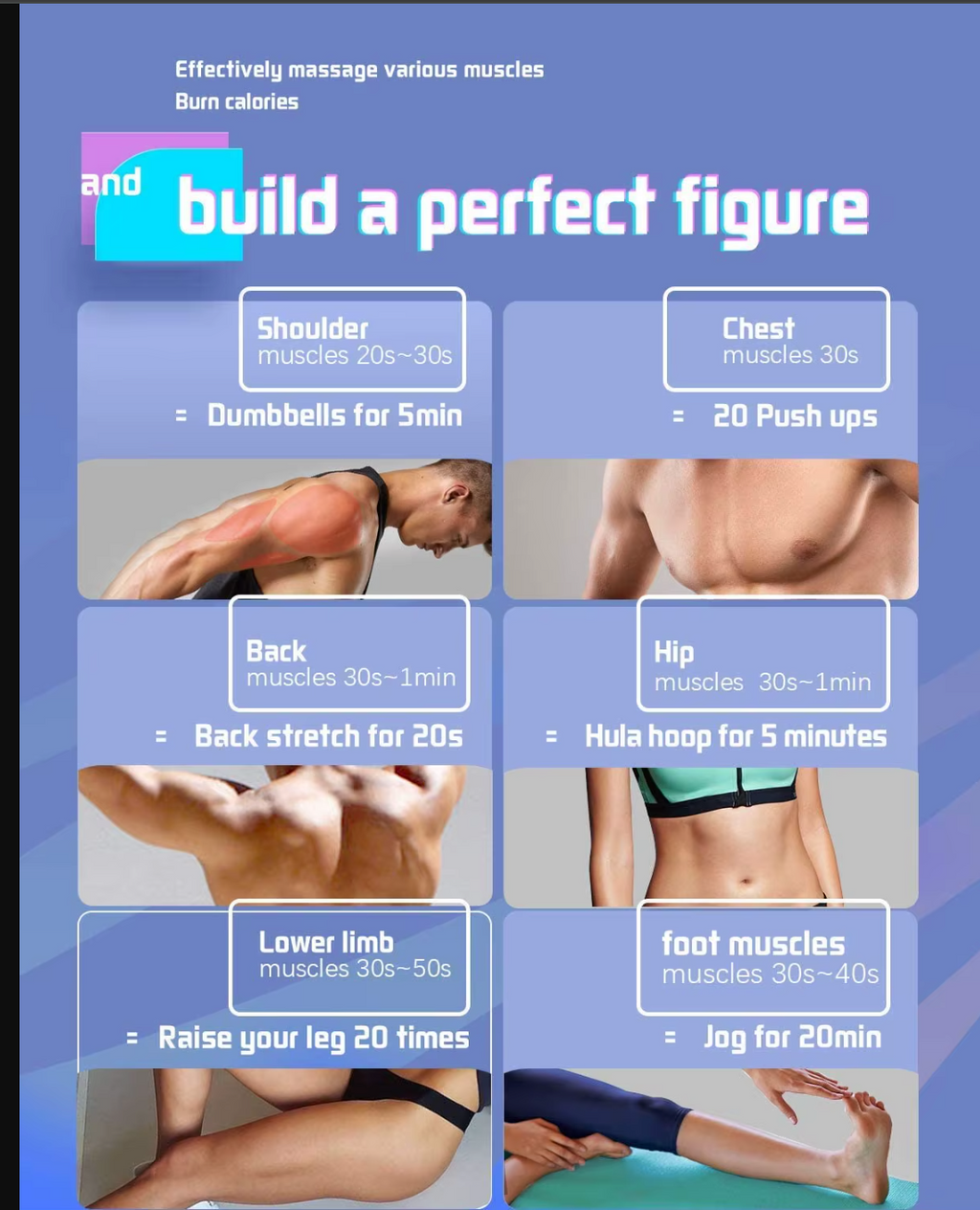 Mini hand massager with accessories iTrade.si