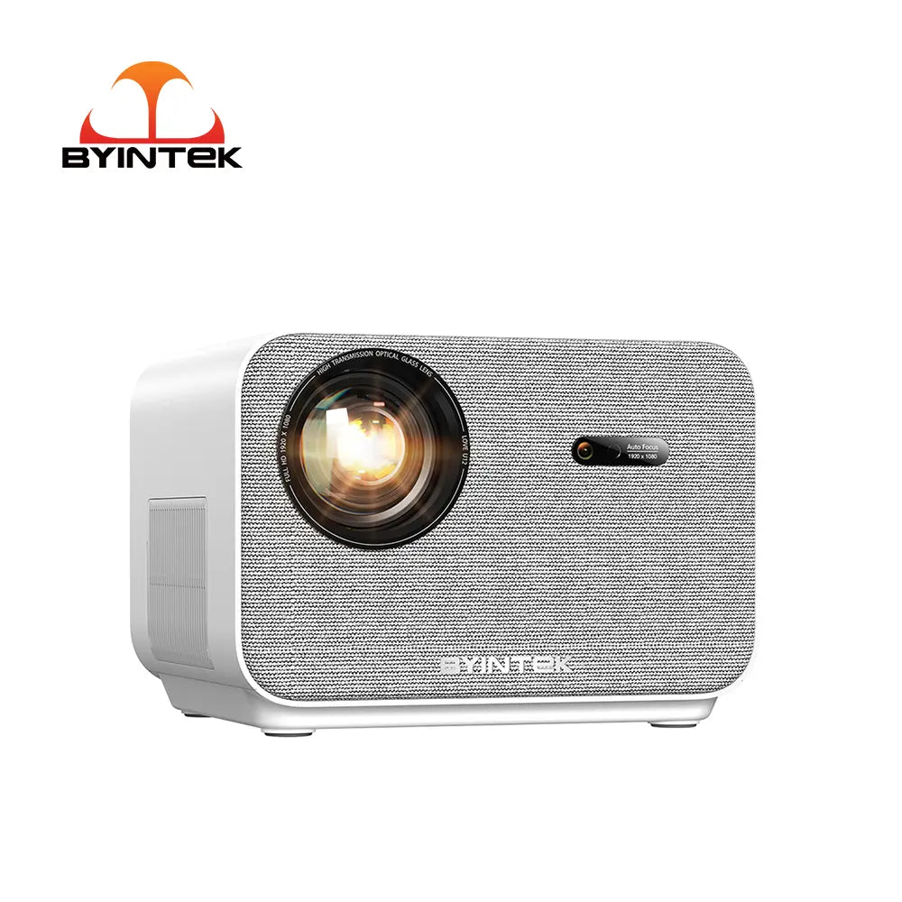 BYINTEK LOVE U12 Full HD 1080P Projector | 4K Support | 800 ANSI Lumens | WiFi 6 & Bluetooth 5.2 | Android Home Theater Cinema