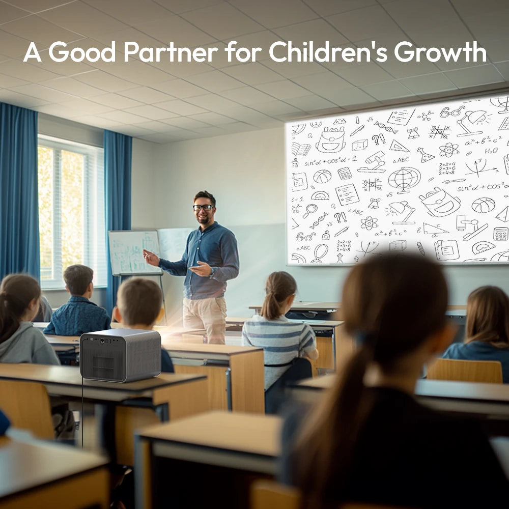 BYINTEK R90 Rock Full HD 1080P DLP projektor - 2200 ANSI lumnov, Android TV 11