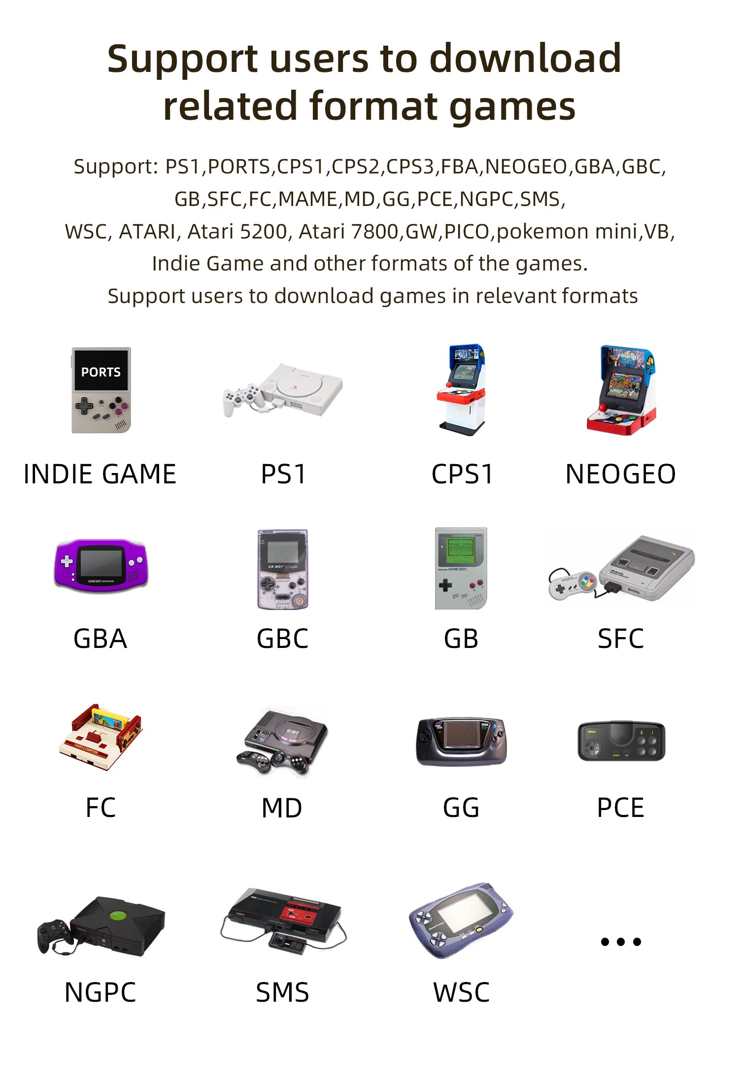 ANBERNIC RG35XX Plus Retro Handheld Game Console | 3.5'' IPS Screen, Linux, HD-MI TV Output, Portable Video Game Player