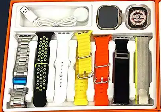 S100 Ultra Smartwatch | 2.2'' HD AMOLED Screen, ECG Monitoring, Protective Case iTrade.si