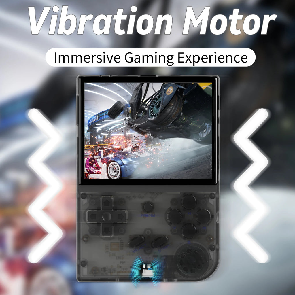 ANBERNIC RG35XX Plus Retro ročna igralna konzola | 3,5'' IPS zaslon, Linux, HD-MI TV izhod, prenosni predvajalnik video iger