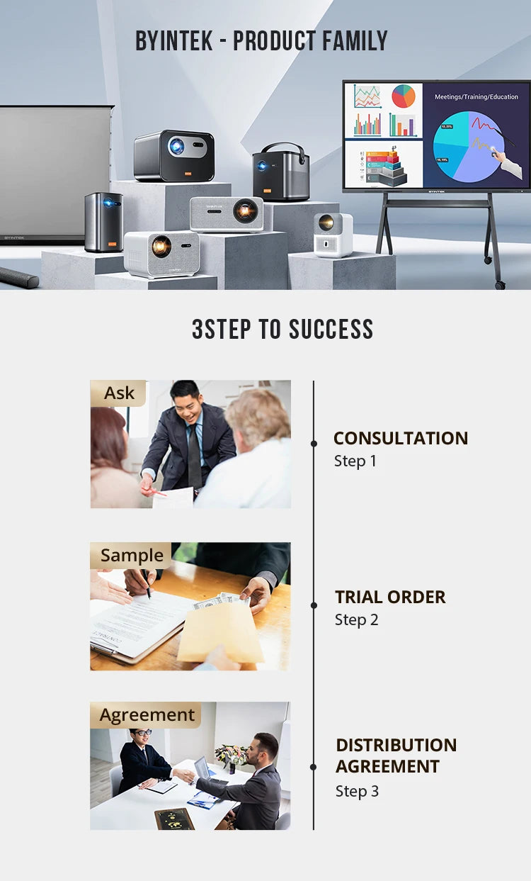 BYINTEK R90 Max 4K 3D laserski projektor - AI samodejno ostrenje, Android, Full HD 1080P 