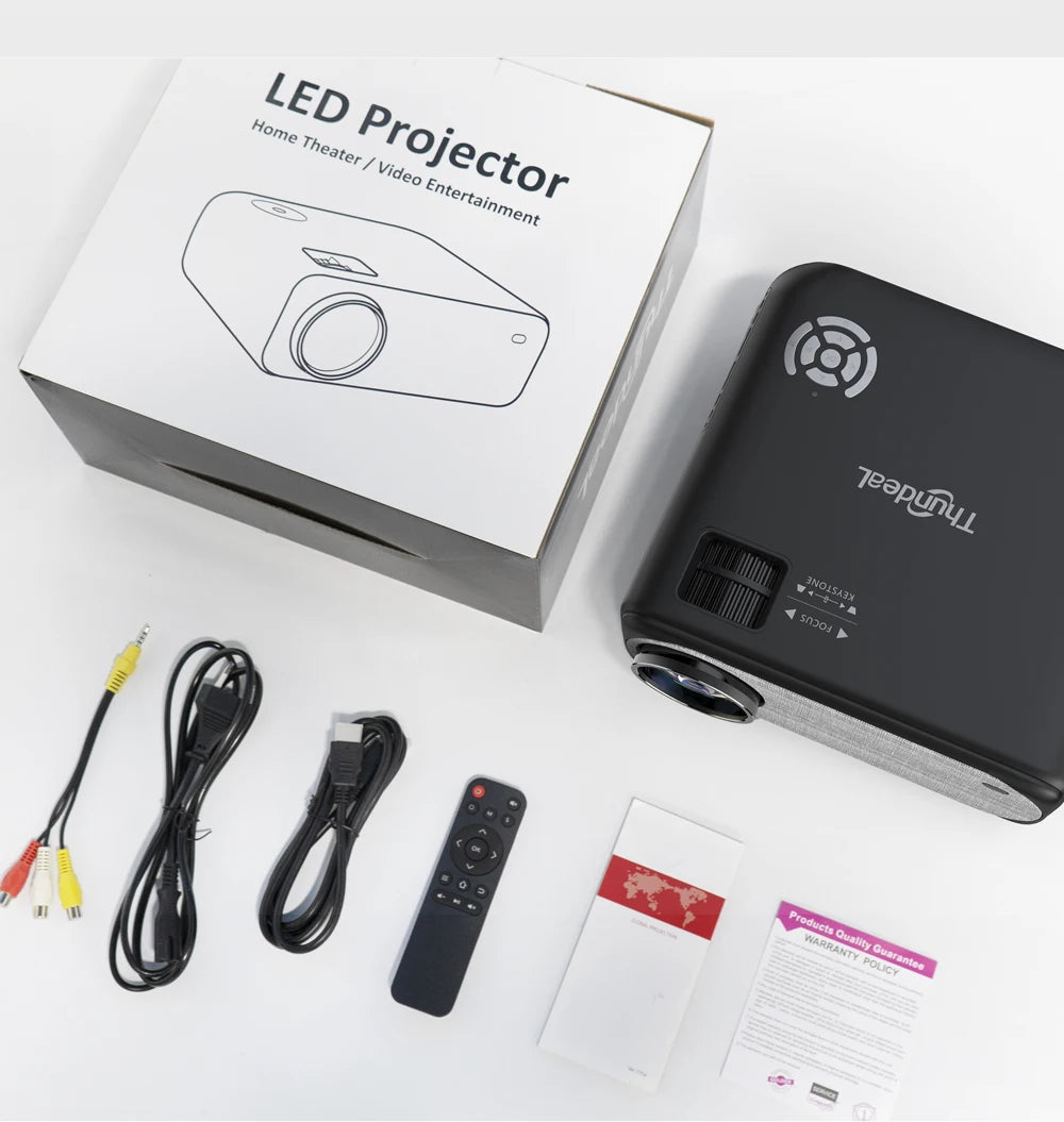 TD97W Full HD 1080P 4K WiFi LED projektor | Kućno kino Android video projektor za filmsko kino