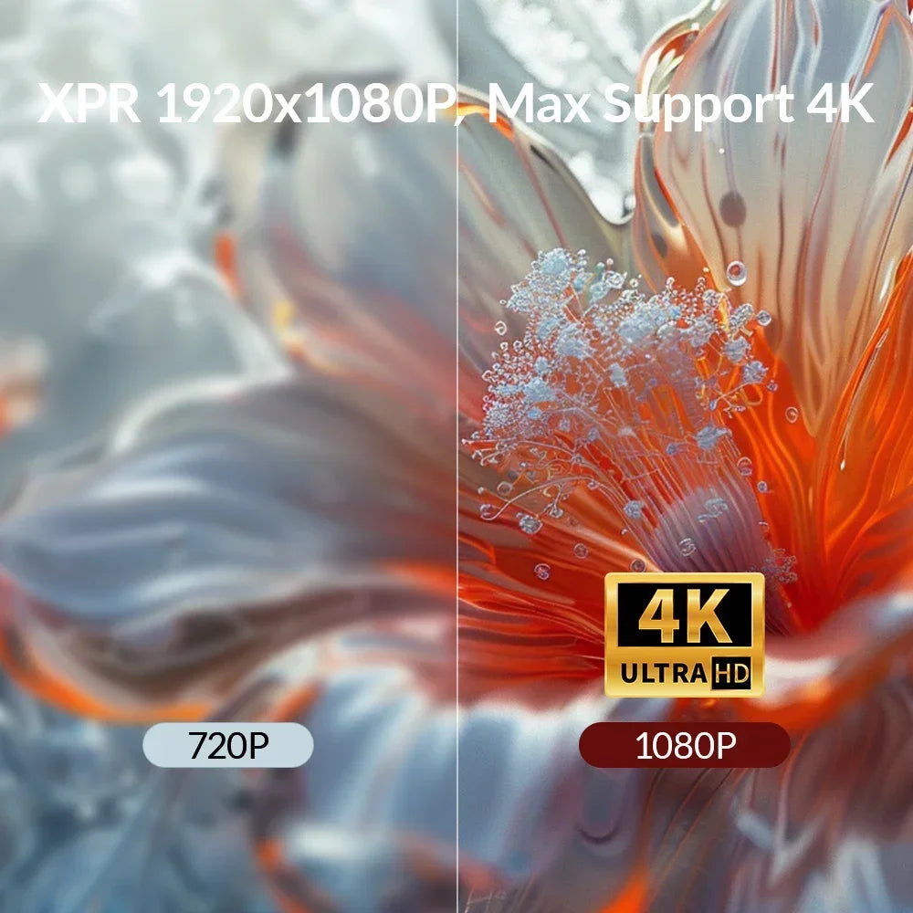 BYINTEK R90 Max 4K 3D laserski projektor - AI samodejno ostrenje, Android, Full HD 1080P 