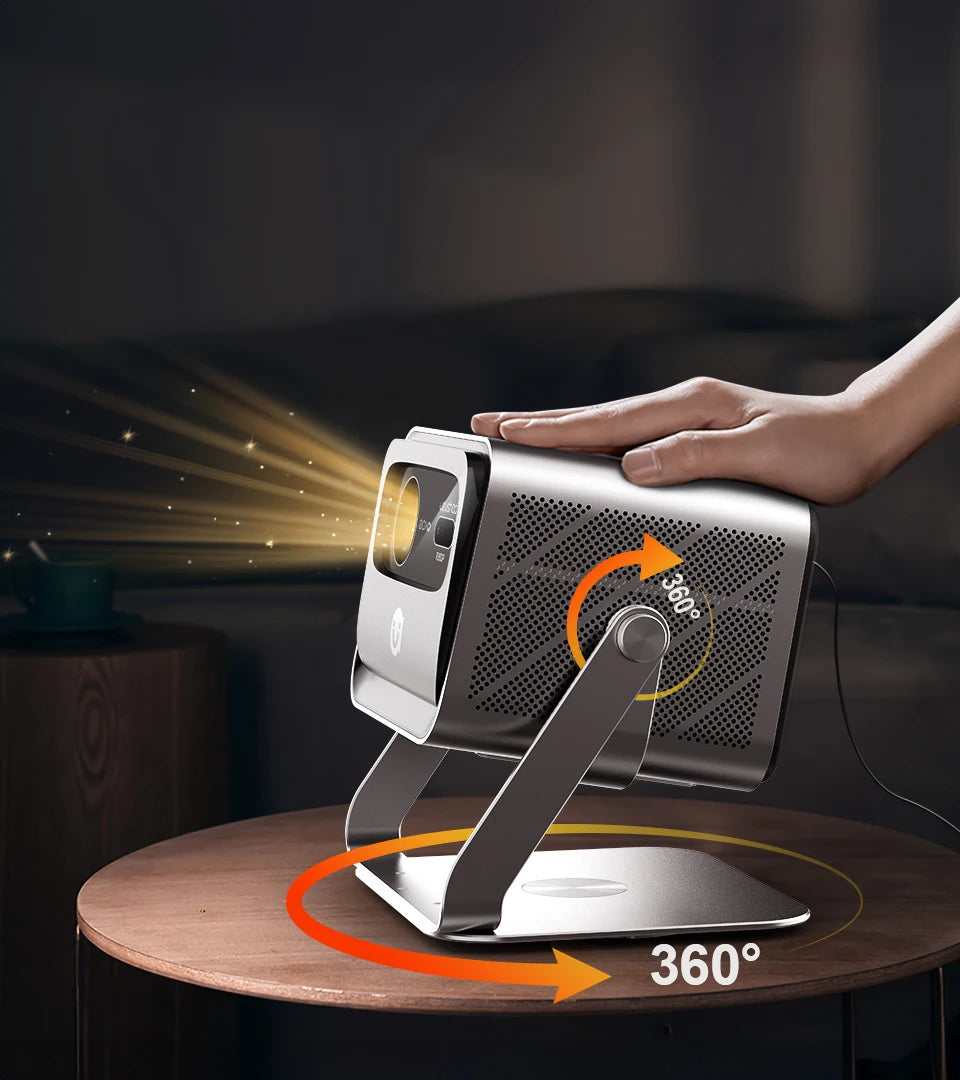 VEVSHAO V80 DLP projektor Full HD 1080P, 2200 ANSI lumnov, Android 11, WiFi 6