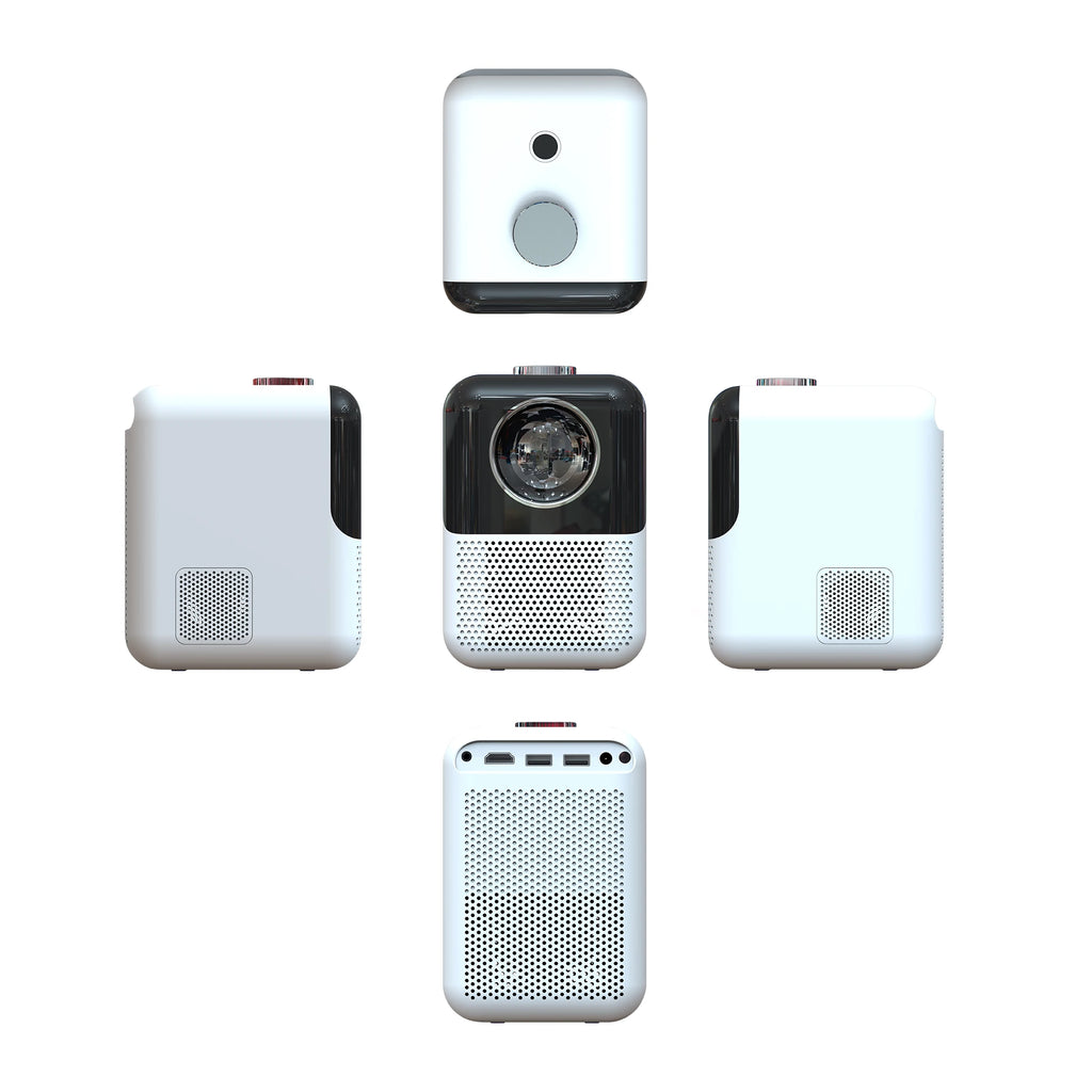 Mini projektor Salange P700 - podprt 4K, Android 10, Full HD 1080P