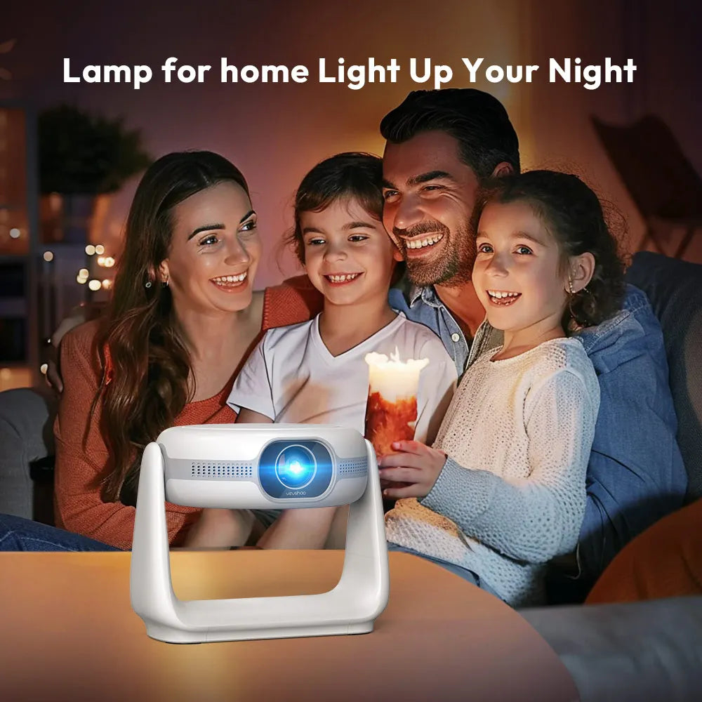 Pametni projektor Vevshao A10 - 1080P, Android 11, 5G WiFi, podpora za 4K 