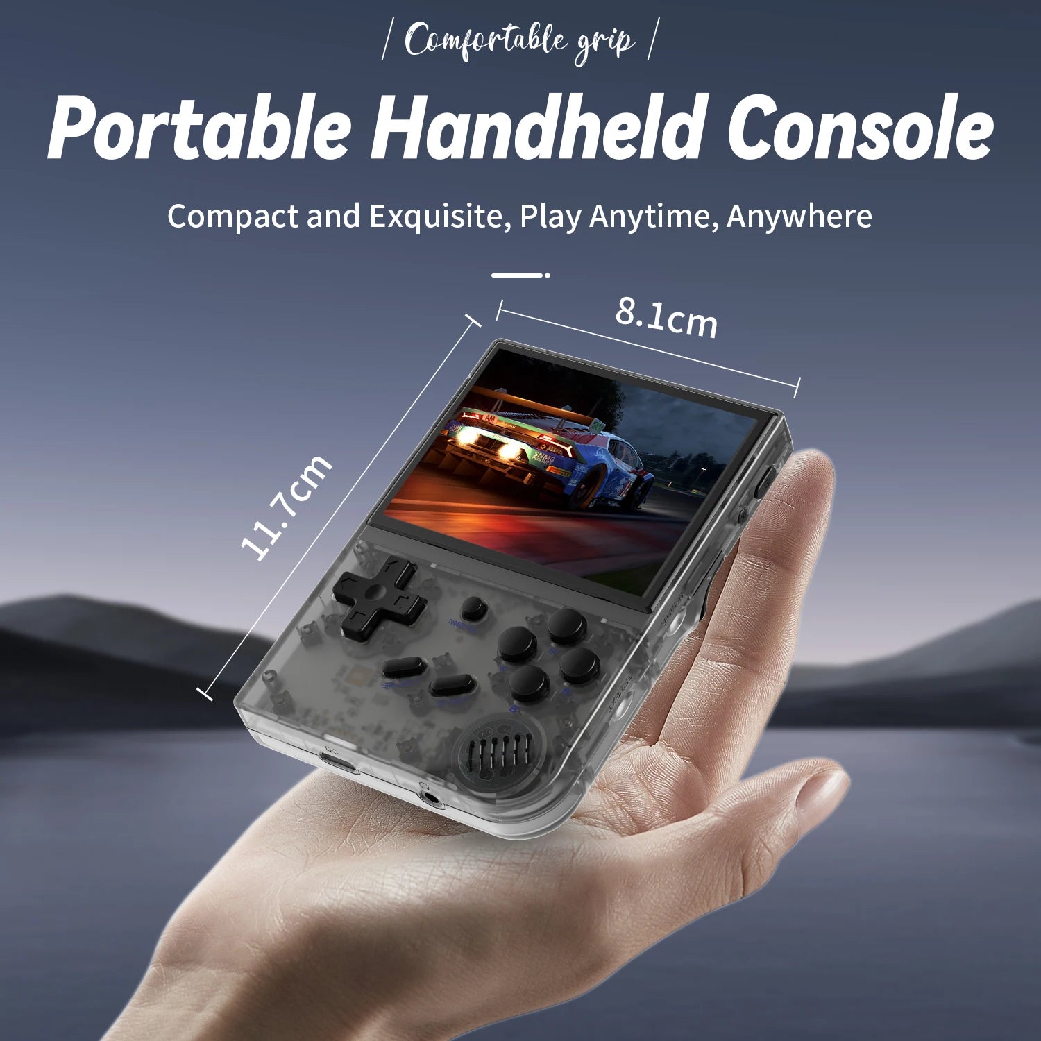 ANBERNIC RG35XX Plus Retro Handheld Game Console | 3.5'' IPS Screen, Linux, HD-MI TV Output, Portable Video Game Player