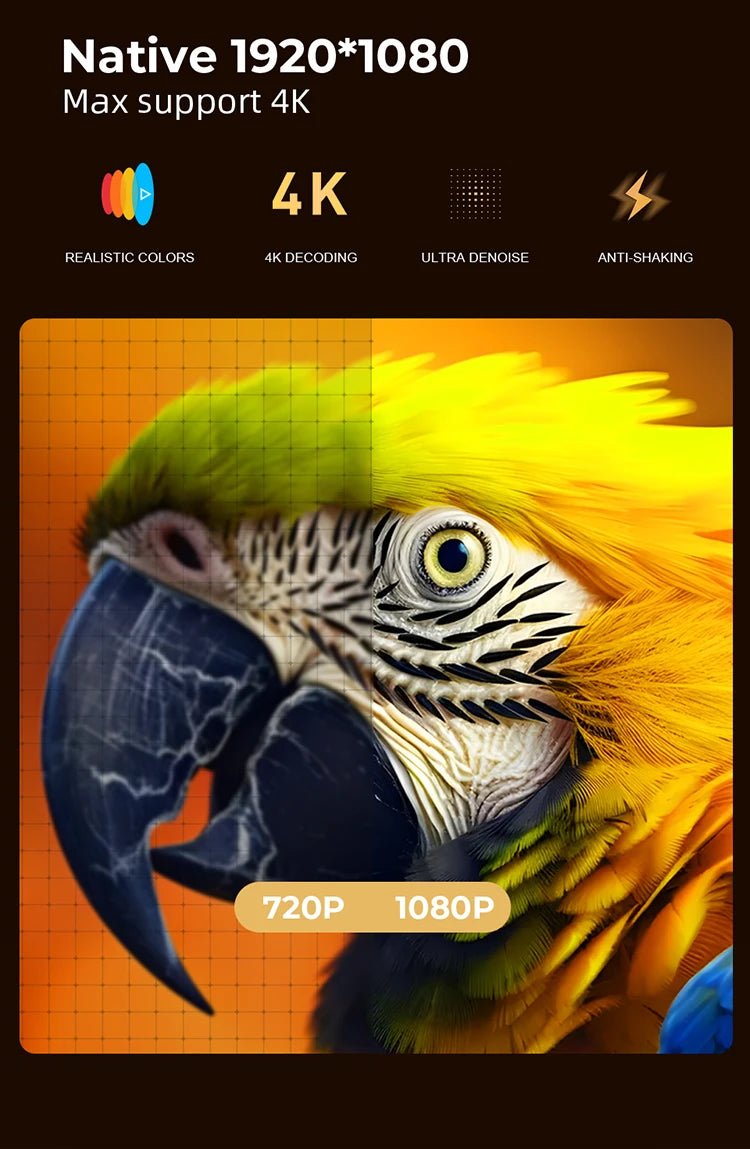 BYINTEK R90 Max 4K 3D laserski projektor - AI samodejno ostrenje, Android, Full HD 1080P 