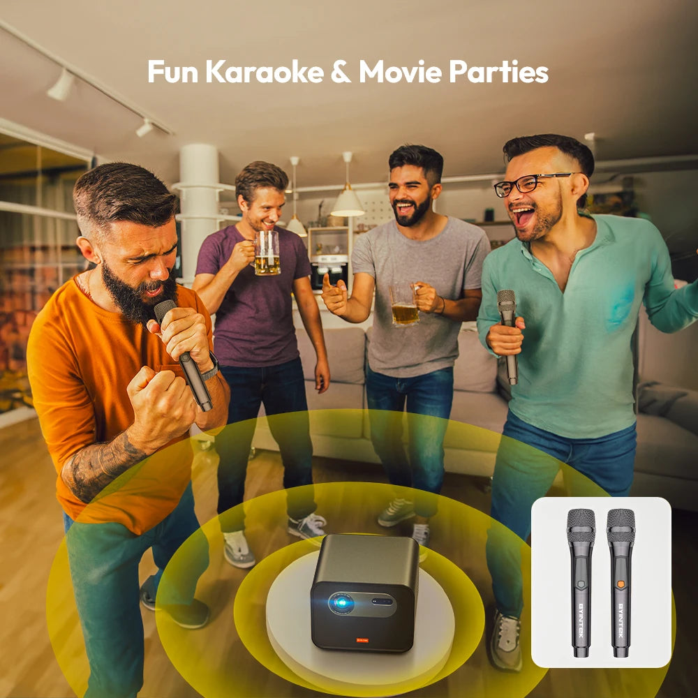 BYINTEK R90 Rock Full HD 1080P DLP projektor - 2200 ANSI lumnov, Android TV 11