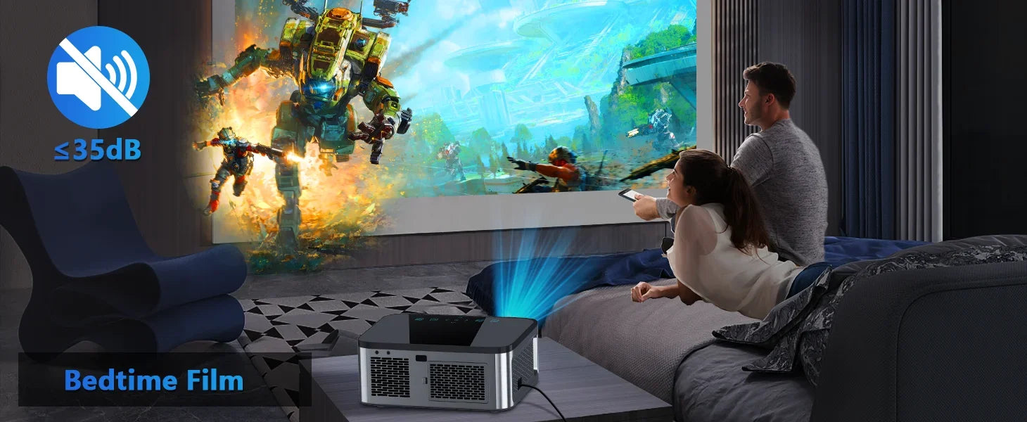 XIWBSY Full HD 1080P projektor 25000 lumnov Wifi6 8K Android projektor 3D Smart Home Theater Cinema Proyector Outdoor Beamer