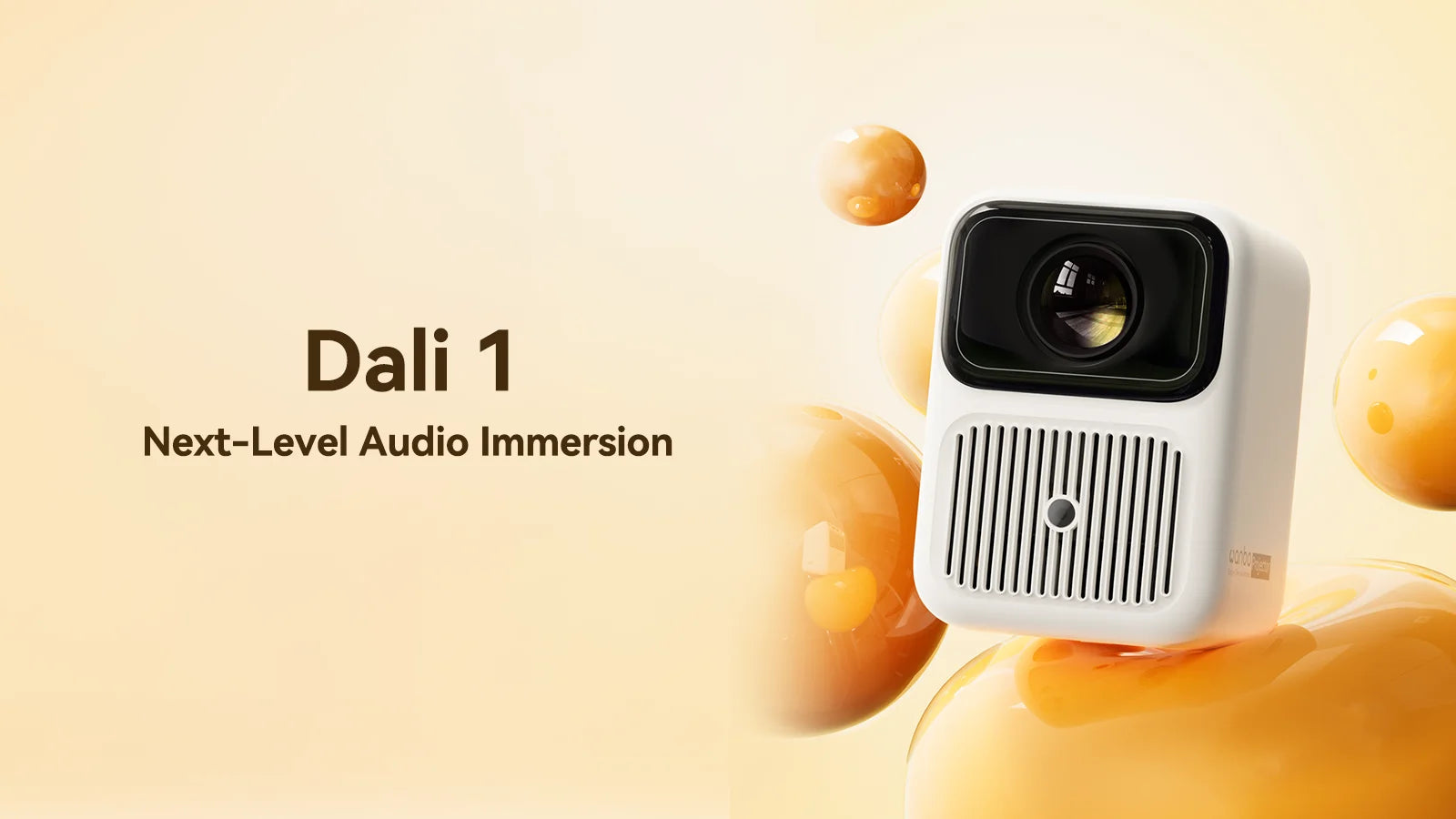 Wanbo Dali 1 Mini Prenosni žarkovni projektor s samodejnim ostrenjem Android 9.0 350ANSI Dual Wifi 6 ASA 3.0 Proyector 2*5W HIFI zvočnik 