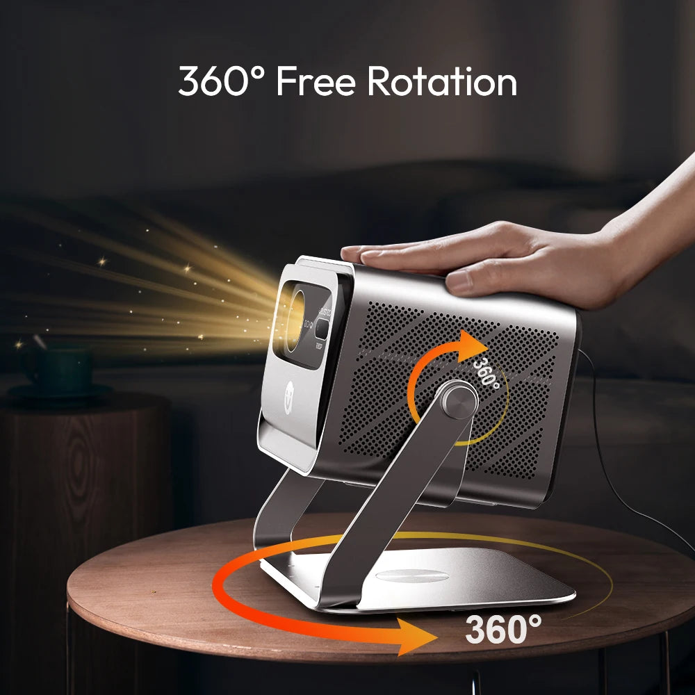 VEVSHAO V80 DLP projektor Full HD 1080P, 2200 ANSI lumnov, Android 11, WiFi 6