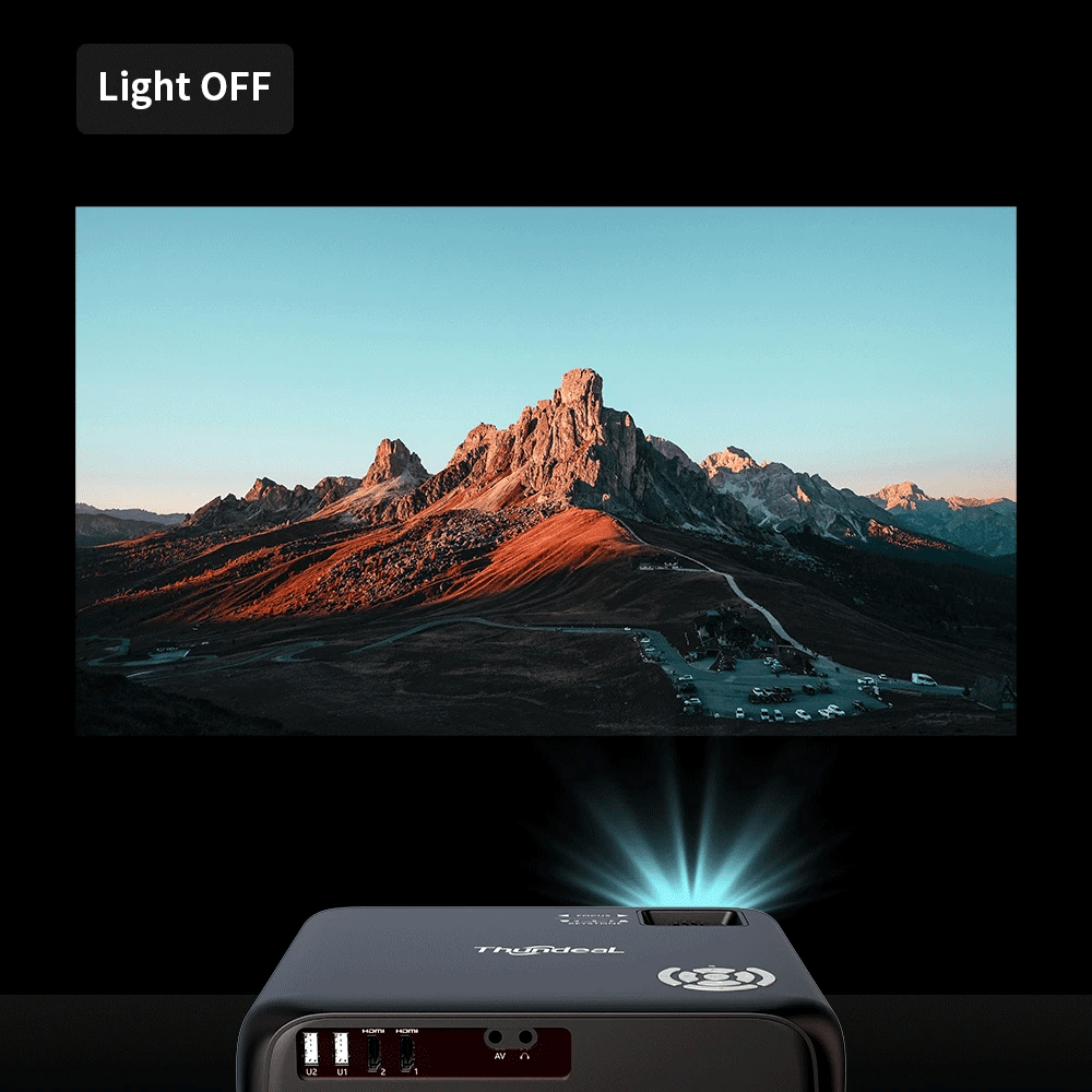 TD97W Full HD 1080P 4K WiFi LED projektor | Video projektor Android za domači kino za filmski kino