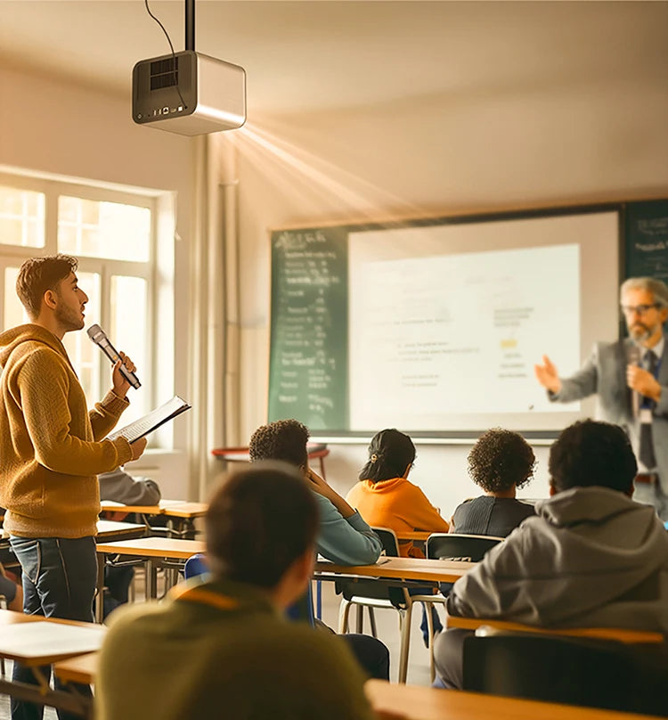 BYINTEK R90 Max 4K 3D laserski projektor - AI samodejno ostrenje, Android, Full HD 1080P 