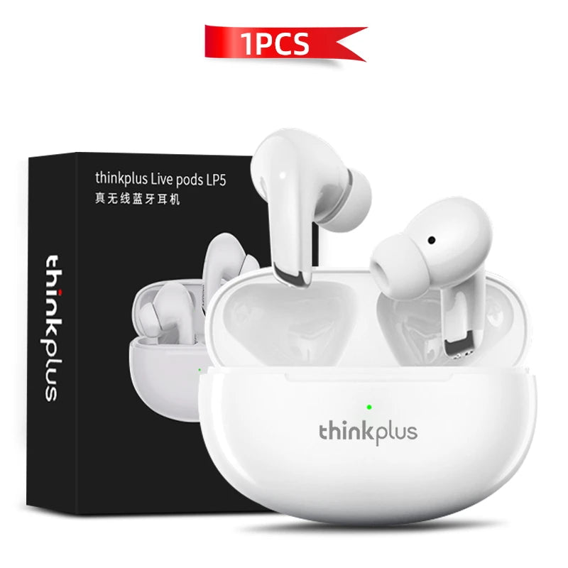 ThinkPlus Wireless Bluetooth In-Ear Headphones - Stylish Sports Earphones for Music & Calls