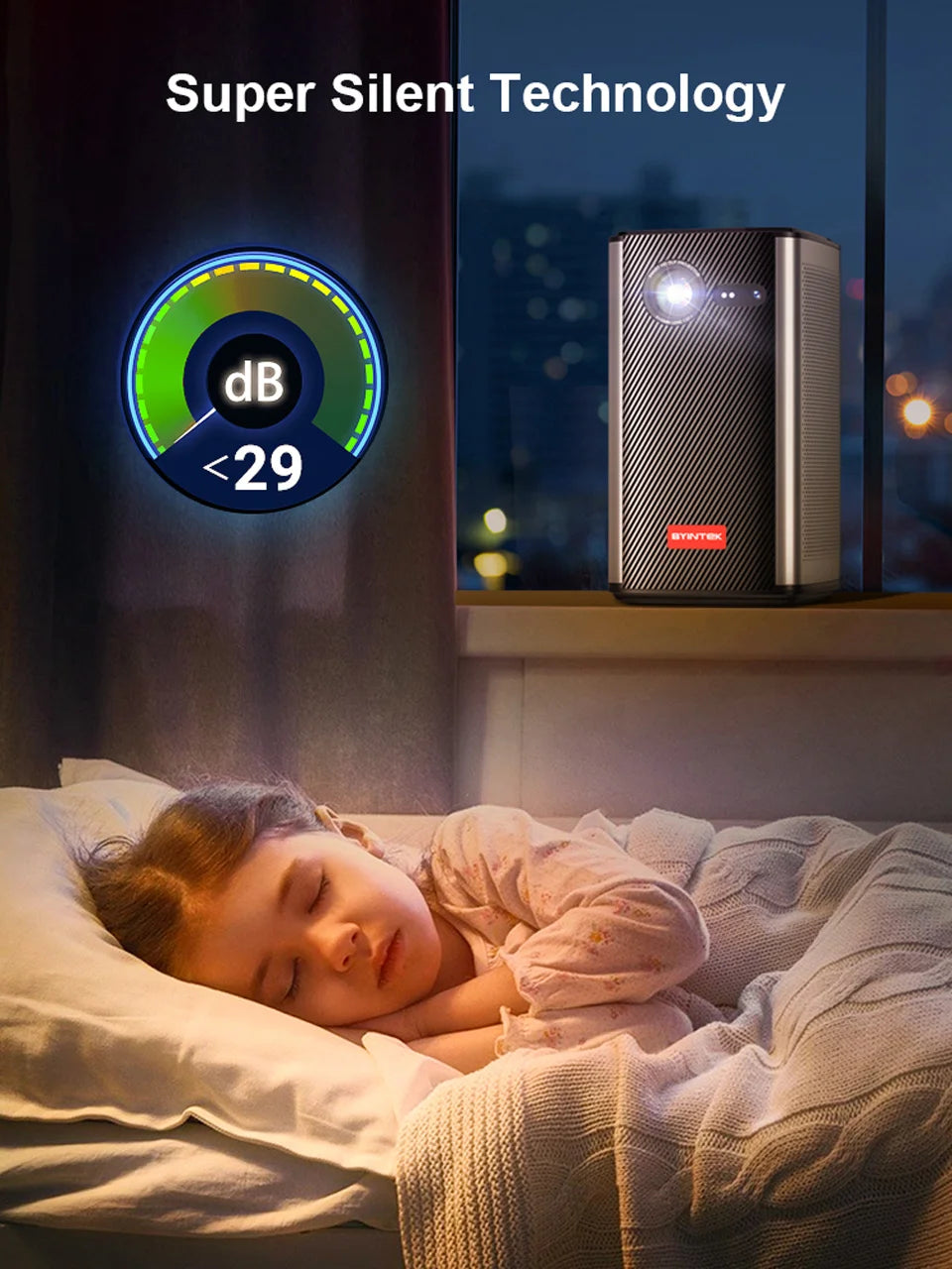 BYINTEK P70 3D 4K mini prenosni projektor DLP Auto Focus Smart Android WiFi LED 1080P video projektorji za domači kino z baterijo