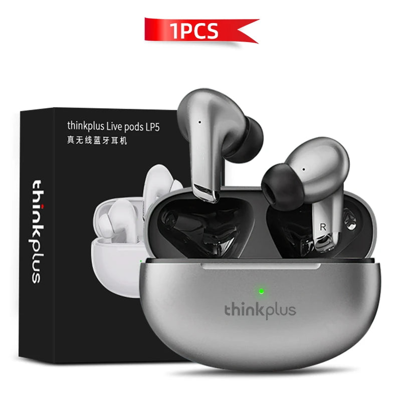 ThinkPlus Wireless Bluetooth In-Ear Headphones - Stylish Sports Earphones for Music & Calls