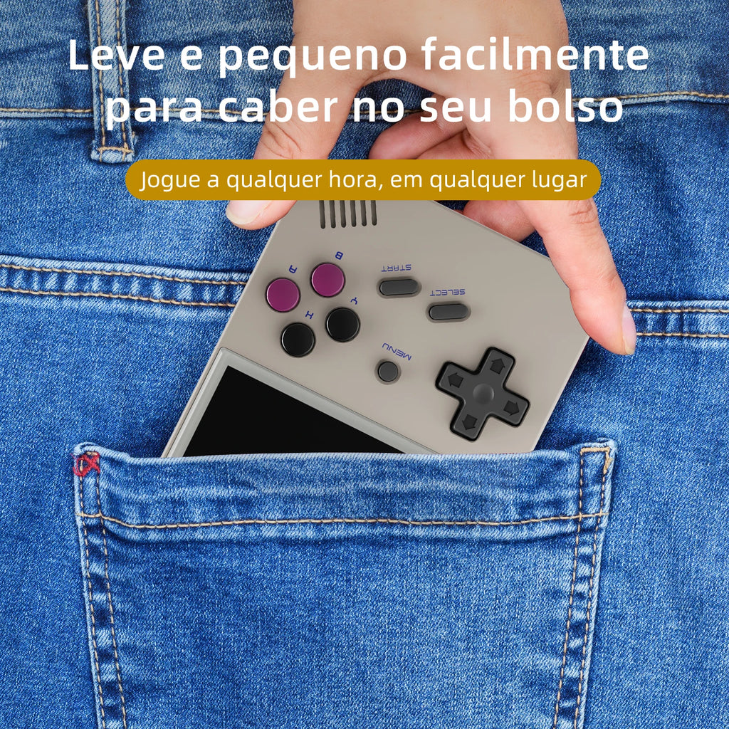 ANBERNIC RG35XX Plus Retro ročna igralna konzola | 3,5'' IPS zaslon, Linux, HD-MI TV izhod, prenosni predvajalnik video iger