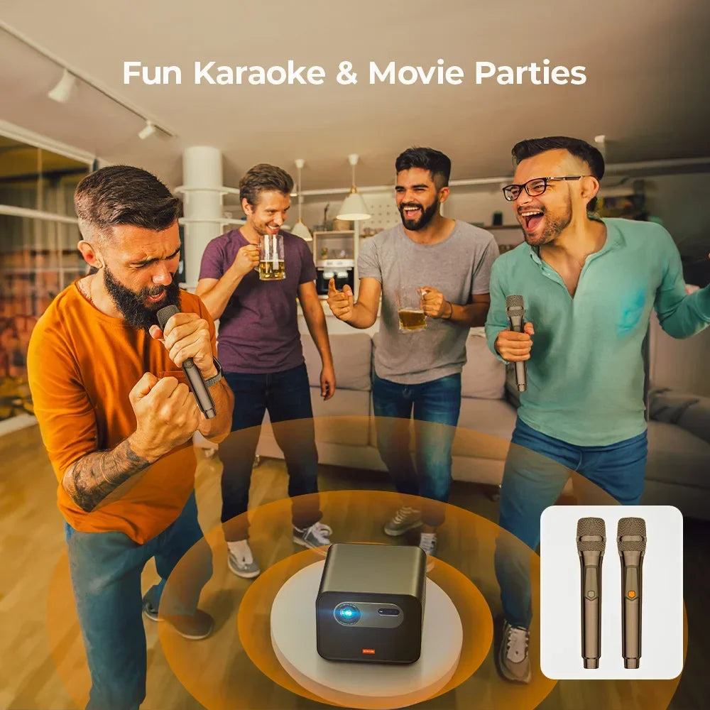 BYINTEK R90 Max 4K 3D laserski projektor - AI samodejno ostrenje, Android, Full HD 1080P 