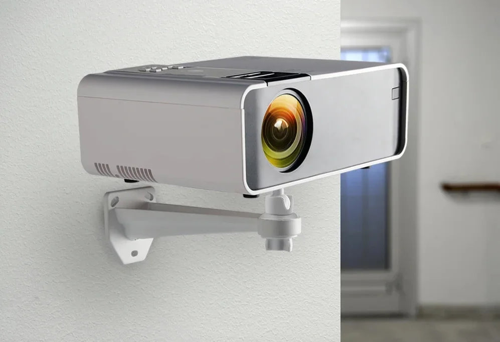 5KG nosilec za stensko in stropno montažo za mini projektor – združljiv s TD91, TD90, TD60, P62, CCTV – robustno nastavljivo stojalo za držalo