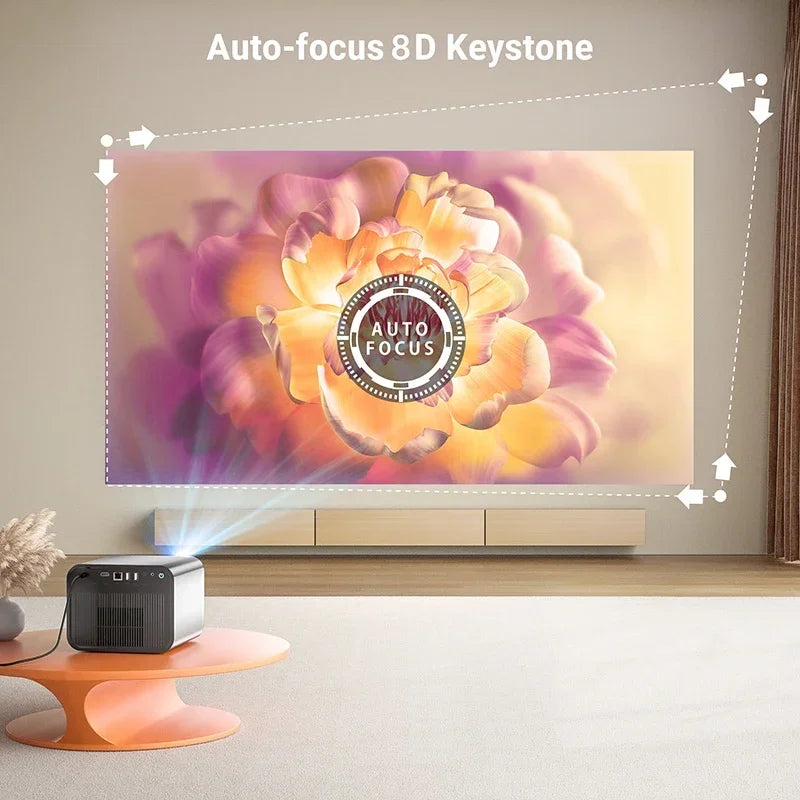 BYINTEK R90 Max 4K 3D laserski projektor - AI samodejno ostrenje, Android, Full HD 1080P 