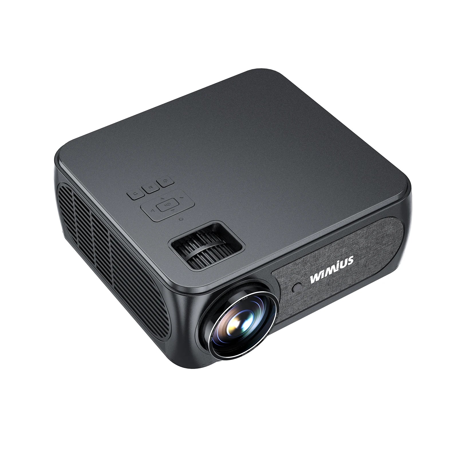 WIMIUS K8 5G WiFi Bluetooth Projector - 9500 Lumens Full HD 1080P, 4K Support, 4P/4D Keystone, and Zoom