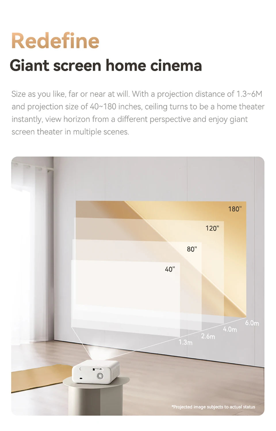 Wanbo X5 1100ANSI Android 9.0 projektor Dual Band Wifi 6 4K 1080P 20000 Lumnov projektor Office Home Theater Beamer Proyector 