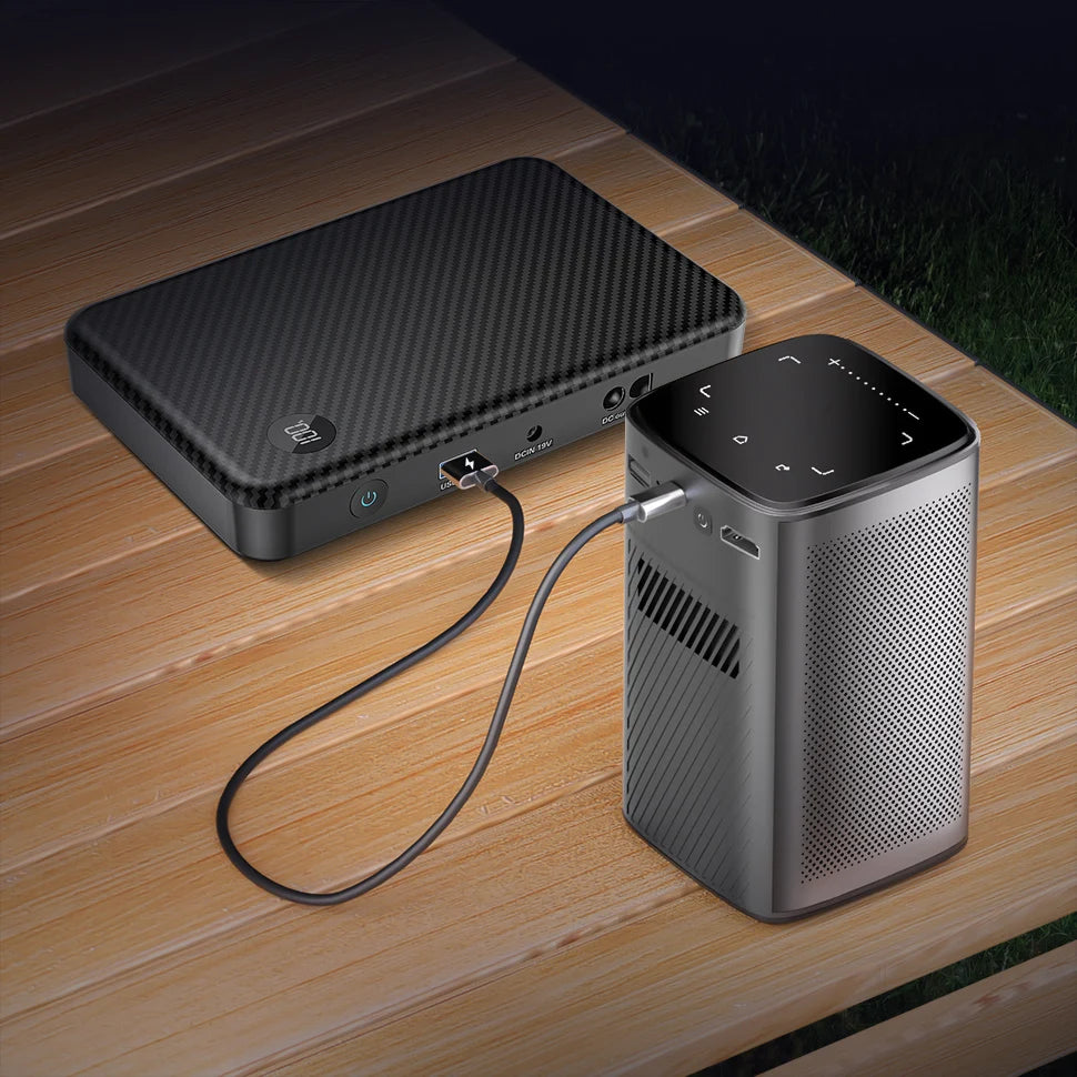 BYINTEK P70 3D 4K mini prenosni projektor DLP Auto Focus Smart Android WiFi LED 1080P video projektorji za domači kino z baterijo