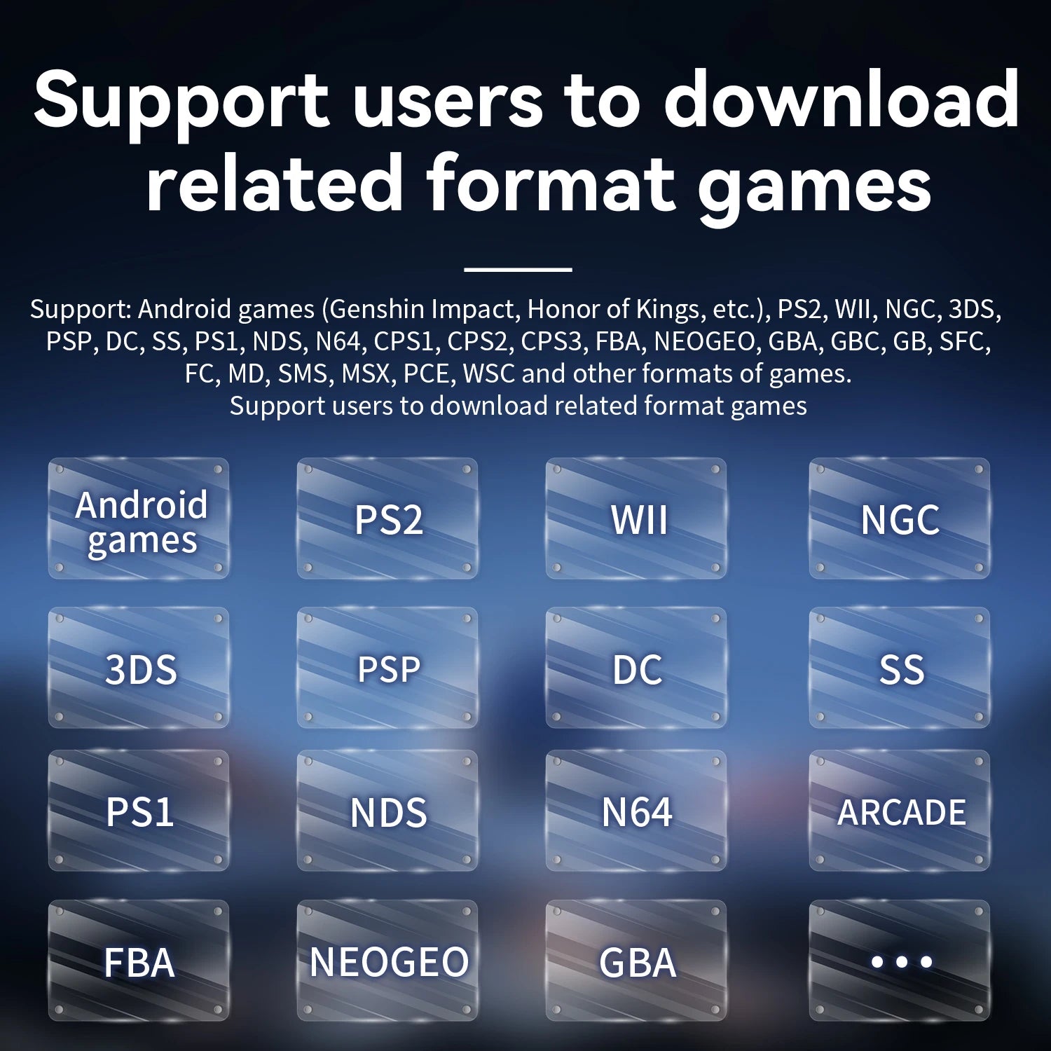 ANBERNIC RG556 Ročna igralna konzola | Unisoc T820, Android 13, 5,48'' AMOLED, 5500 mAh, WiFi, Bluetooth Retro video predvajalnik