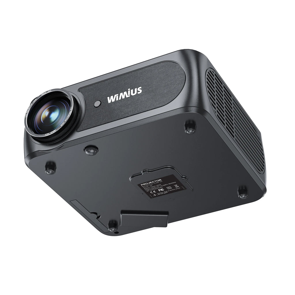 WIMIUS K8 5G WiFi Bluetooth projektor - 9500 lumnov Full HD 1080P, podpora za 4K, 4P/4D Keystone in povečava