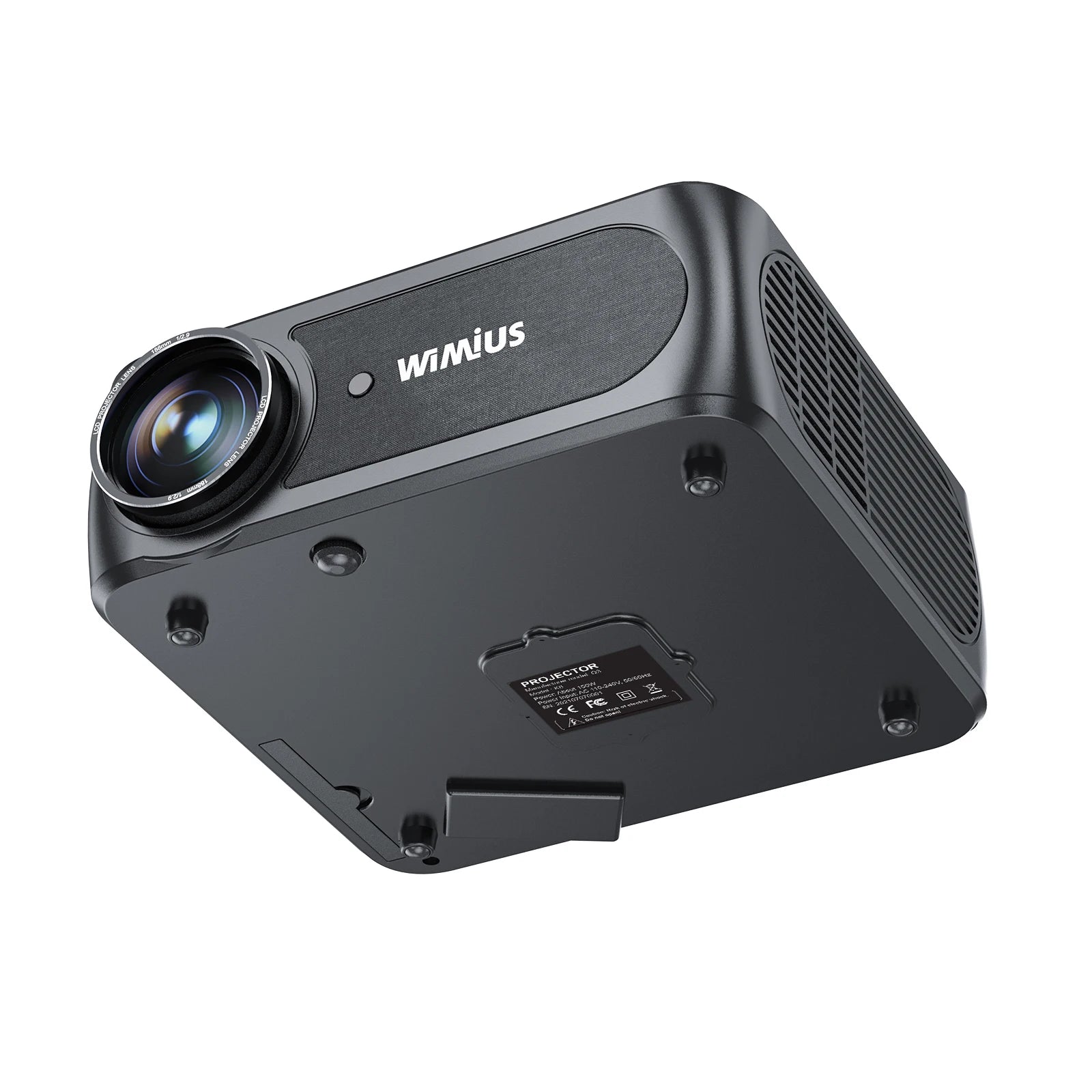 WIMIUS K8 5G WiFi Bluetooth projektor - 9500 lumnov Full HD 1080P, podpora za 4K, 4P/4D Keystone in povečava