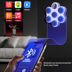 Bluetooth Music Boxing Machine | LED Wall Target, Smart Muay Thai Trainer, Fitness & Reaction Speed