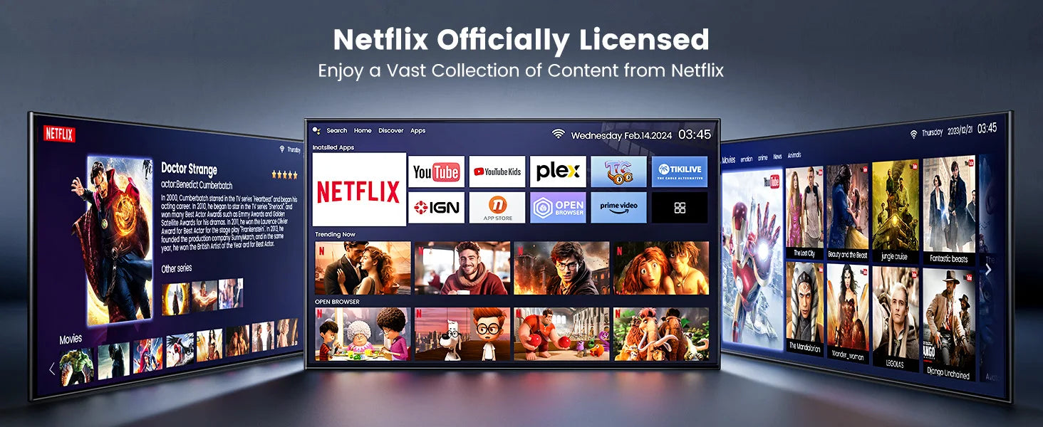 Projektor, ki podpira Wimius 4K - 30000 lumnov, samodejno ostrenje, WiFi 6 in Dolby Audio 